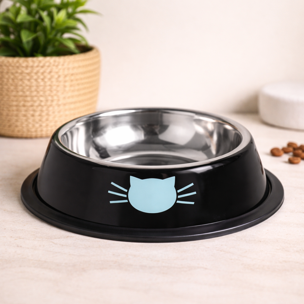 Stainless Cat Food Bowl