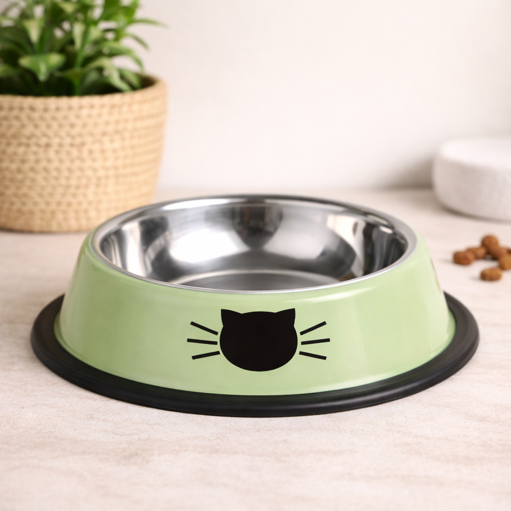 Stainless Cat Food Bowl