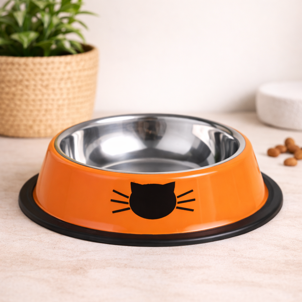 Stainless Cat Food Bowl
