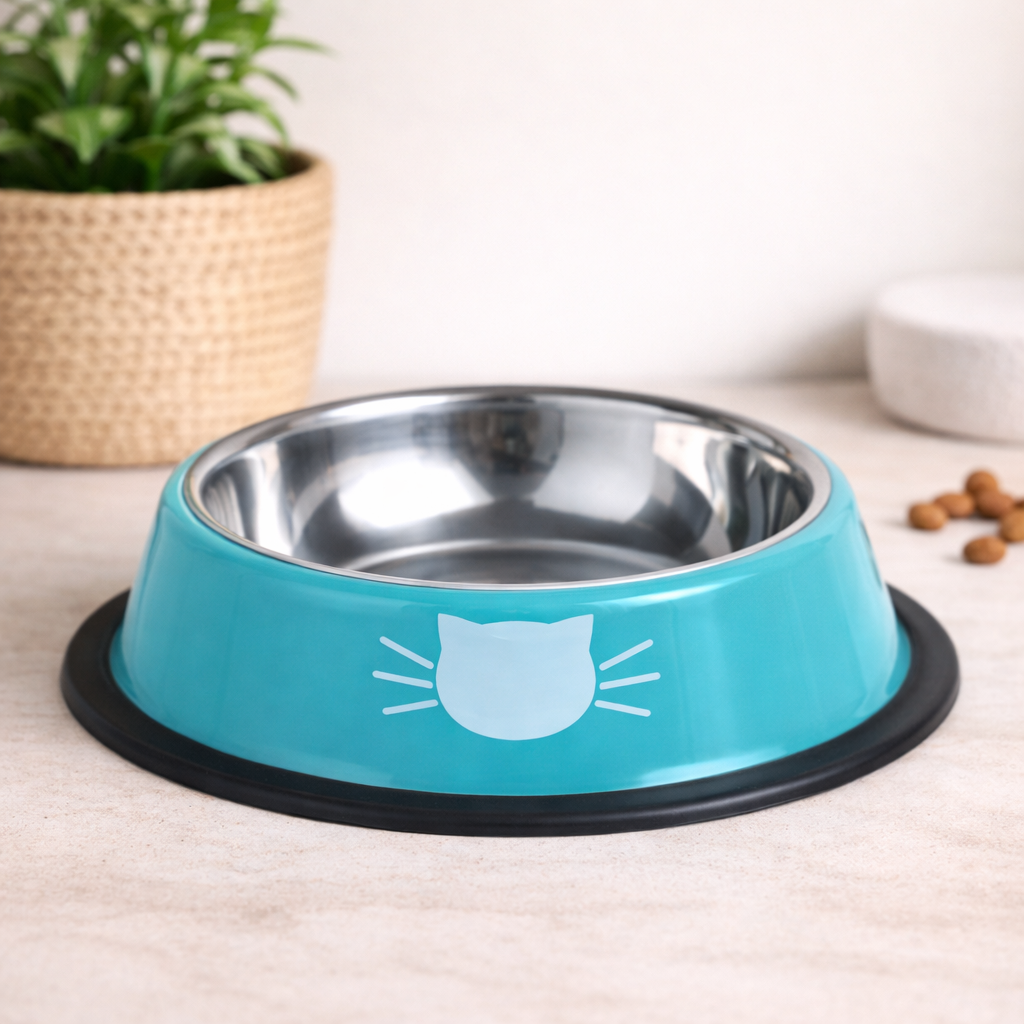 Stainless Cat Food Bowl