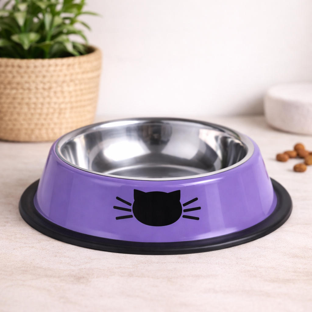 Stainless Cat Food Bowl