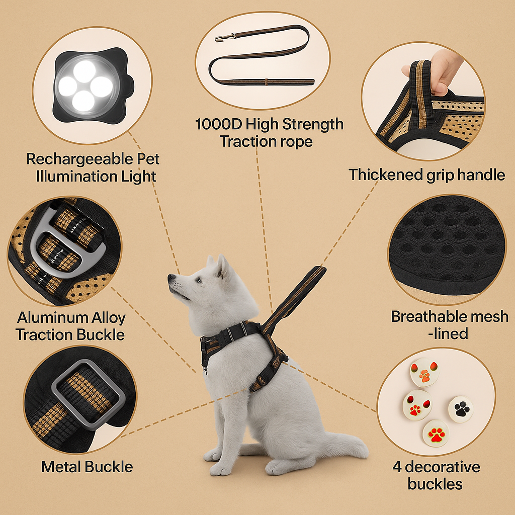 Breathable Dog Harness