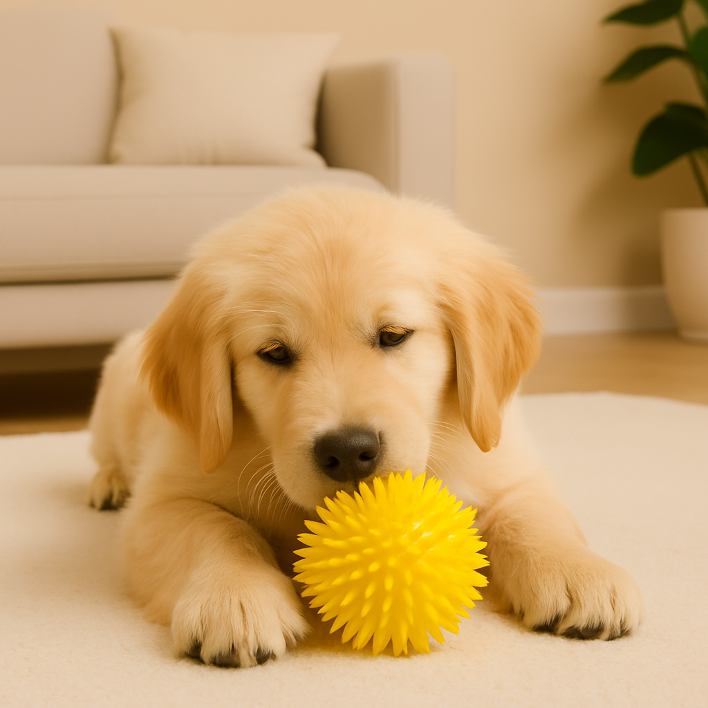 Squeaky Chew Ball Toy