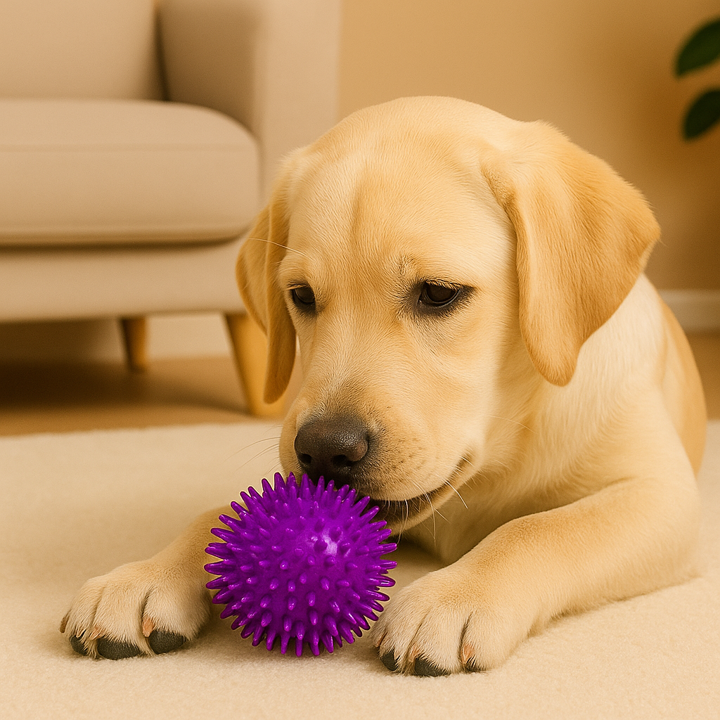 Squeaky Chew Ball Toy