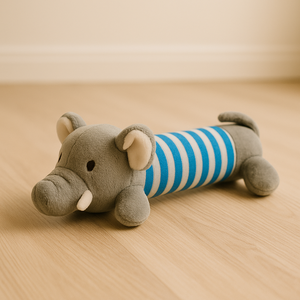 Squeaky Plush Dog Toy