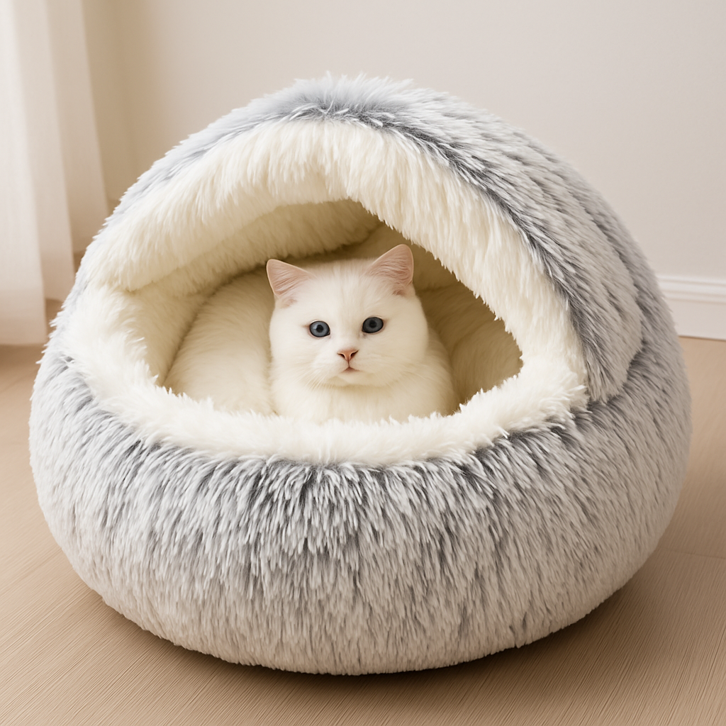 Cozy Plush Bed – Miraude