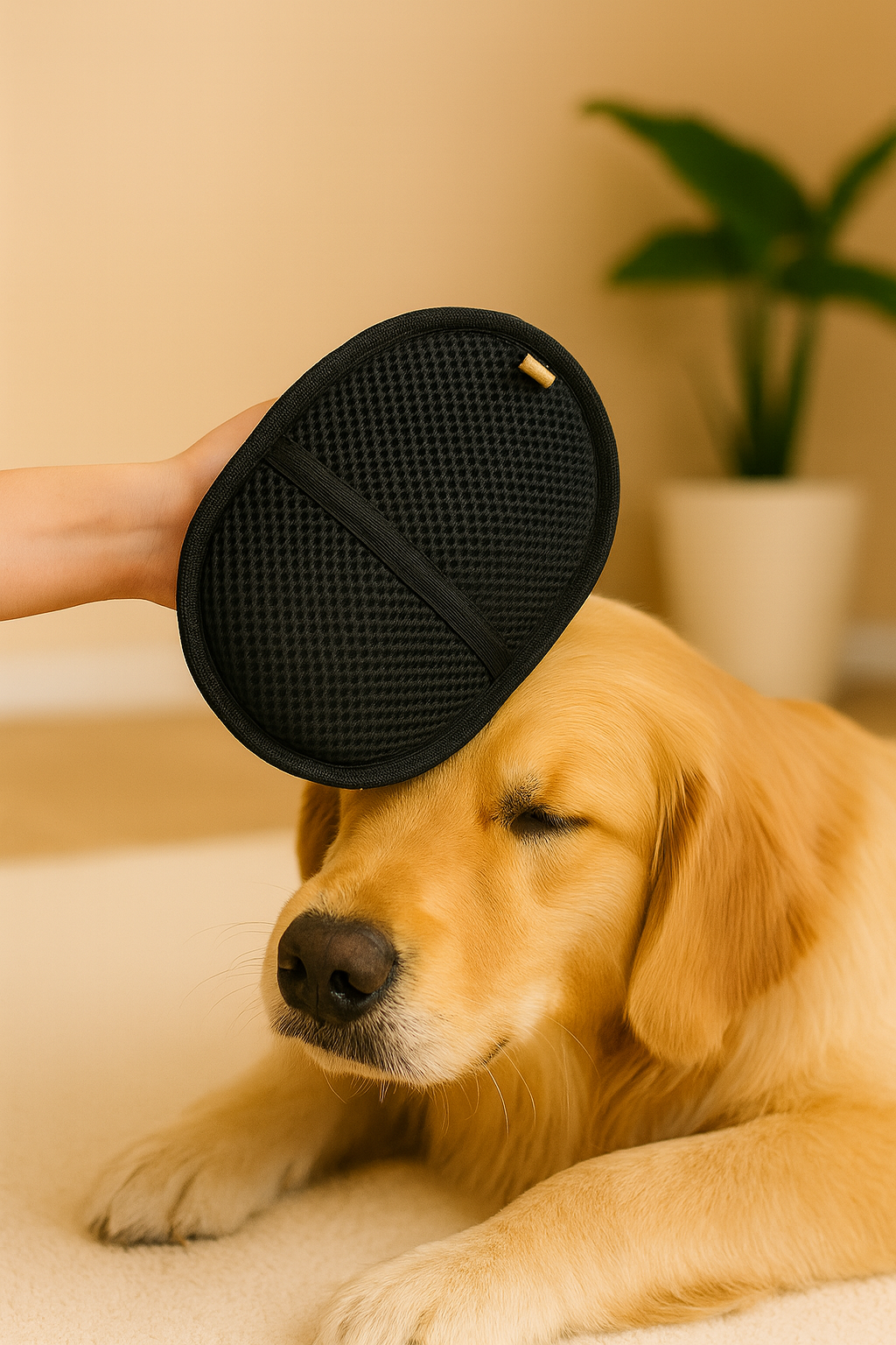 Pet Deshedding Grooming Glove