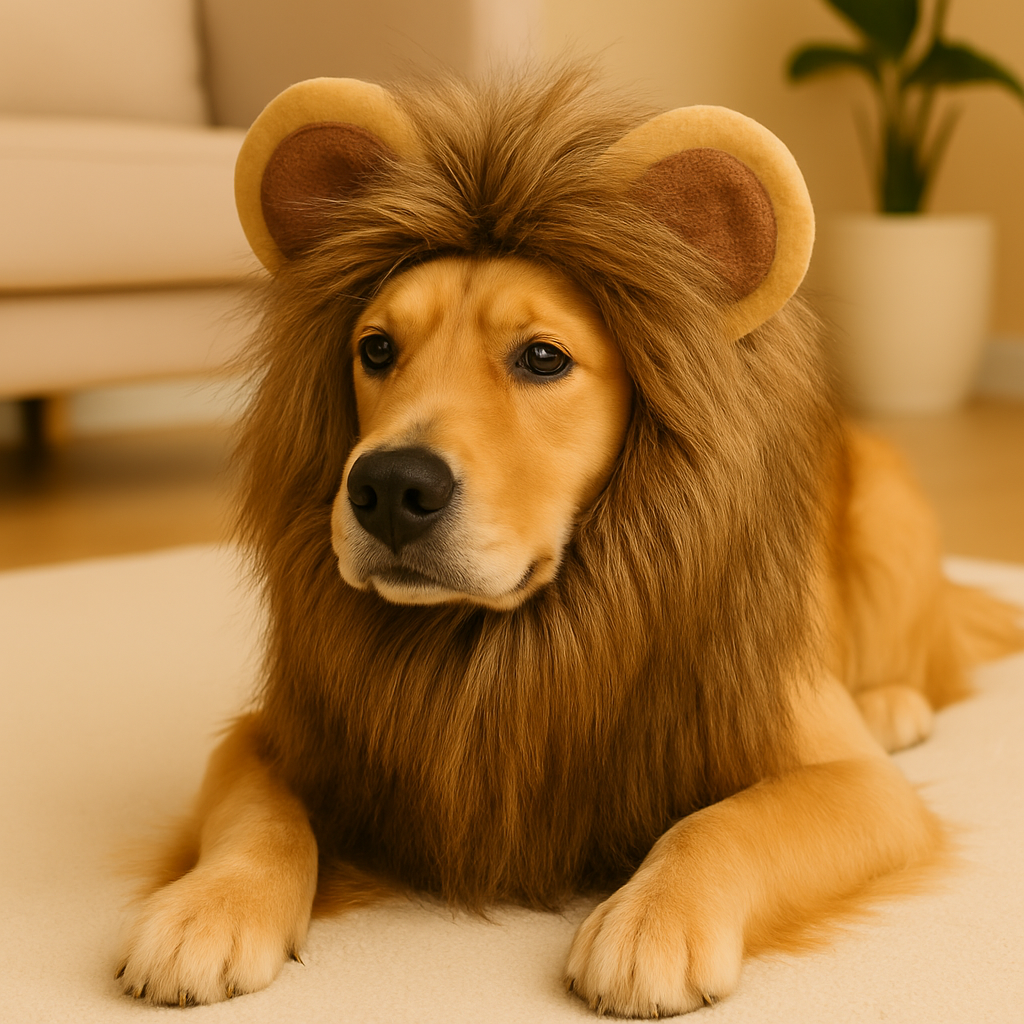 Lion Mane Pet Hat