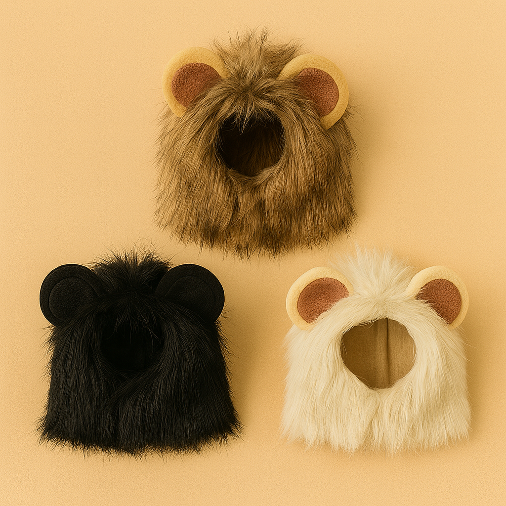 Lion Mane Pet Hat