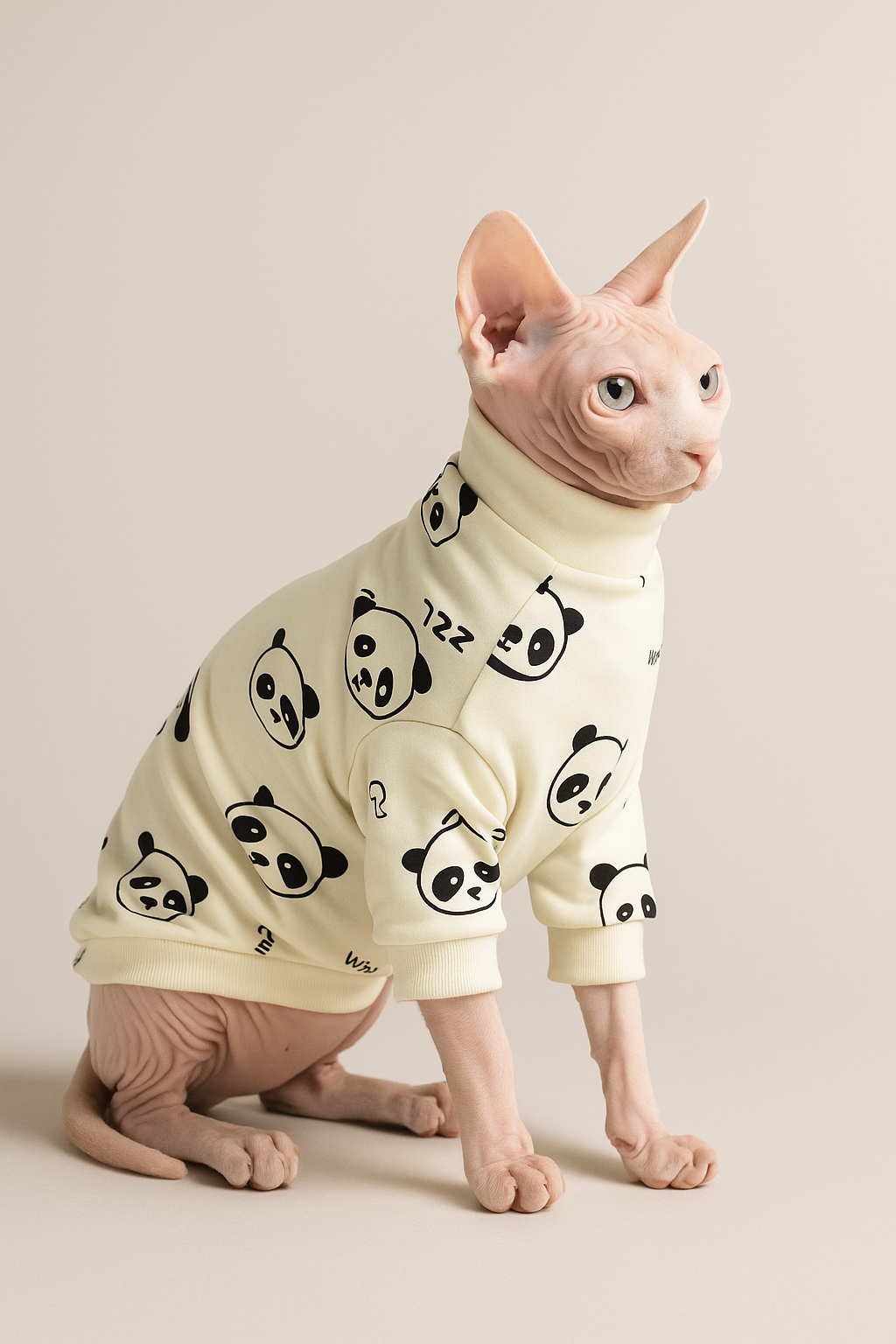 Cartoon Cat Cotton Coat