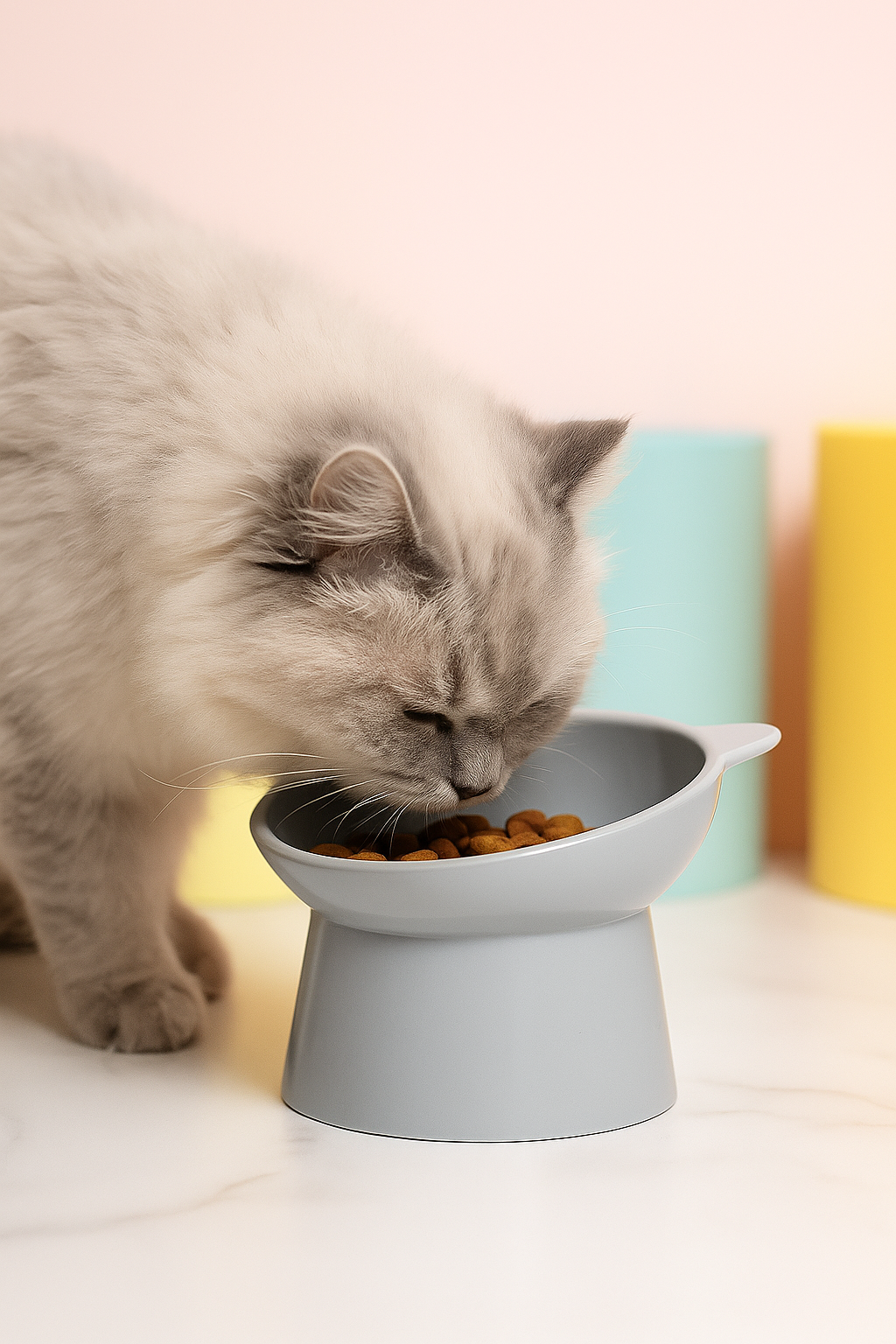 Elevated Cat Food Bowl