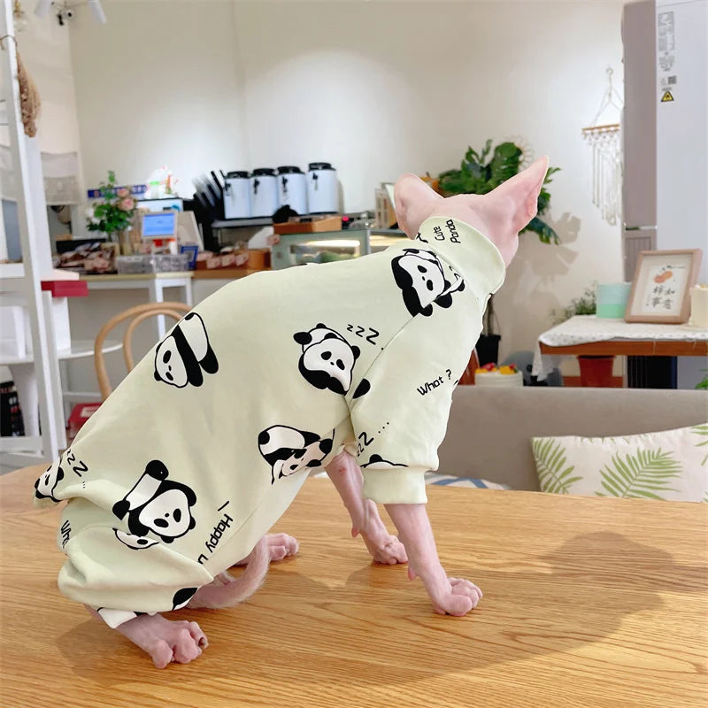 Cartoon Cat Cotton Coat