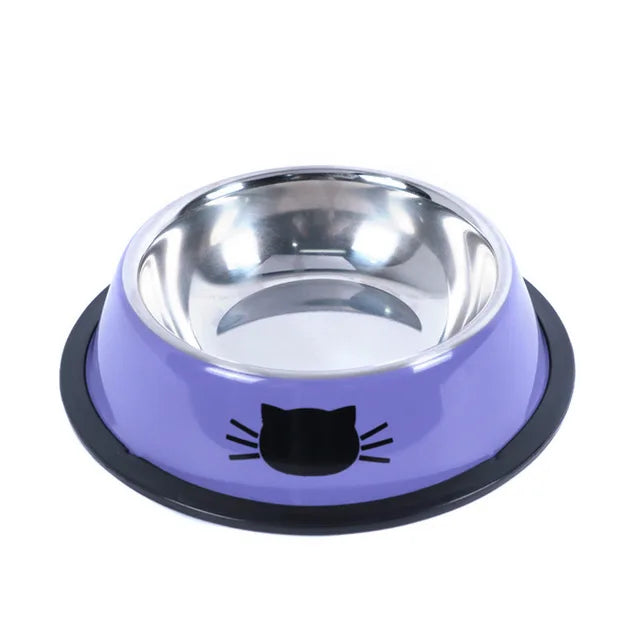 Stainless Cat Food Bowl