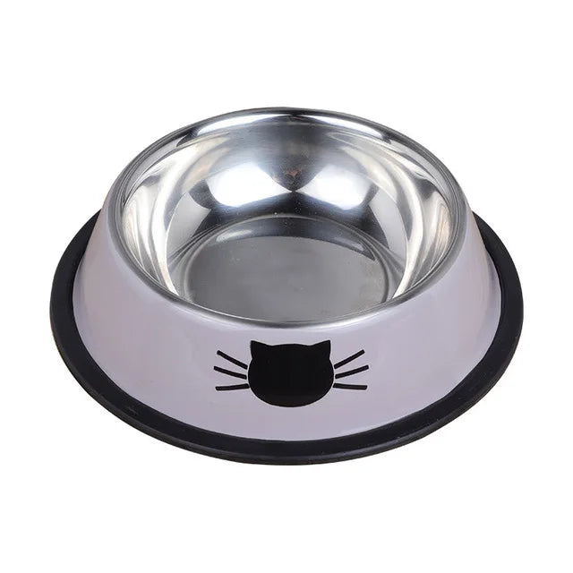 Stainless Cat Food Bowl