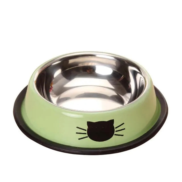 Stainless Cat Food Bowl