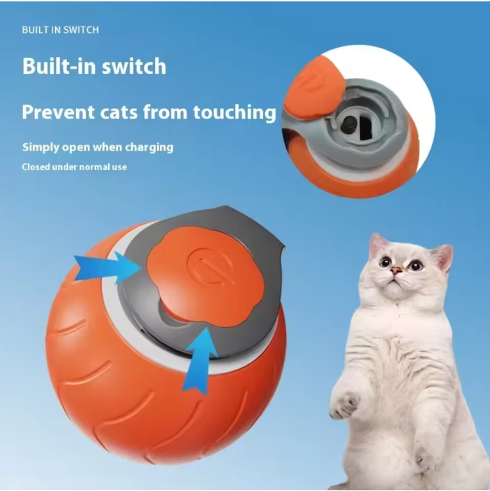 Smart Cat Rolling Ball
