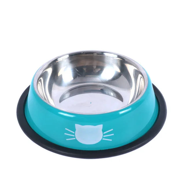 Stainless Cat Food Bowl